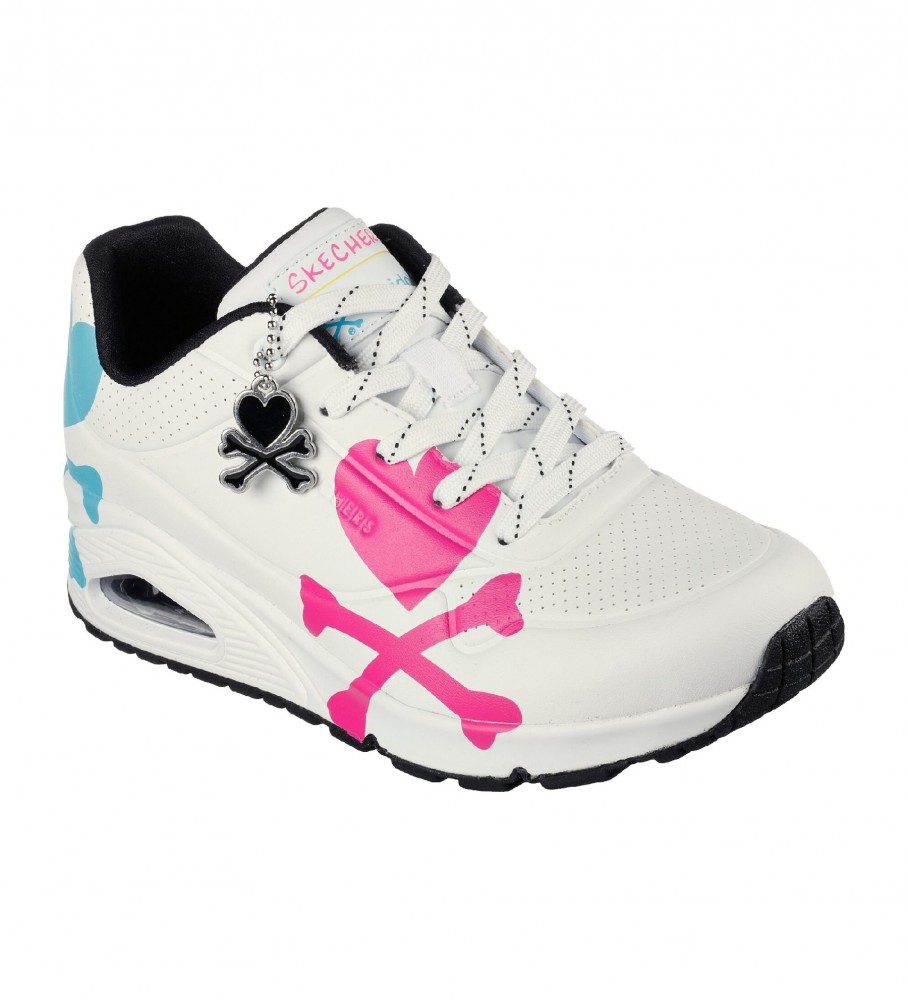 Tênis Skechers Tokidoki UNO Crossing Hearts Branco