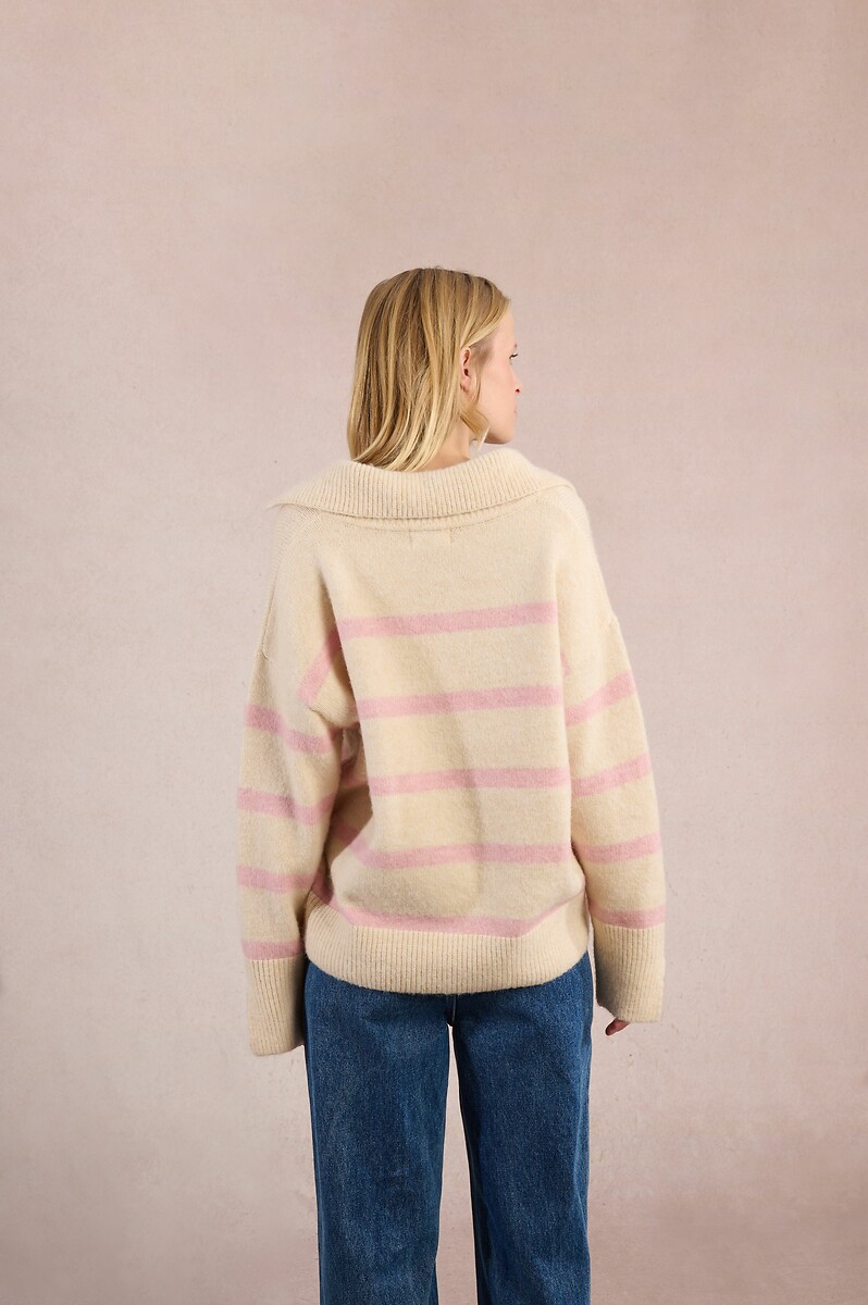 MOLLY BRACKEN<br>Camisa polo listrada