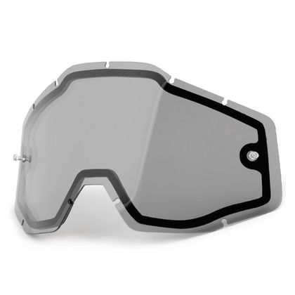 Ecran Masque 100% DOUBLE - RACECRAFT / ACCURI / STRATA - Gris
