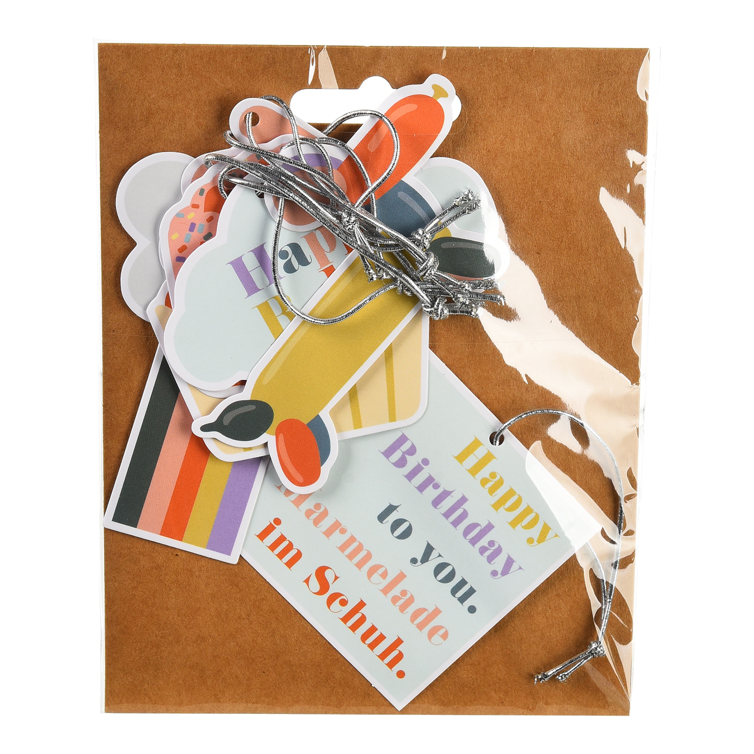 bunt, 6-teilig
