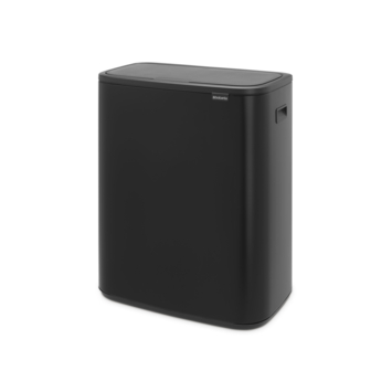 Brabantia Bo Touch Bin Prullenbak - 2 x 30 l - Matt Black