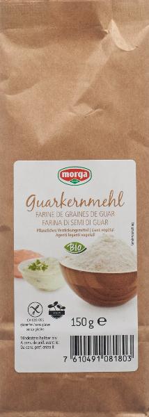 MORGA Guarkernmehl<br>150 g, Beutel, glutenfrei Bio