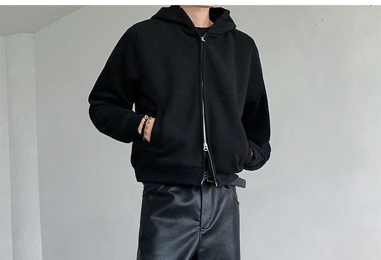 VEAZ - Hoge taille imitatieleren wijde broek