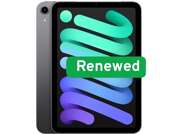 Apple | RENEW | Grade C | iPad Mini 6 (2021) | Gray | Liquid Retina | A15 Bionic Chip | 4 GB | 64 GB | Wi-Fi | iPadOS | 18