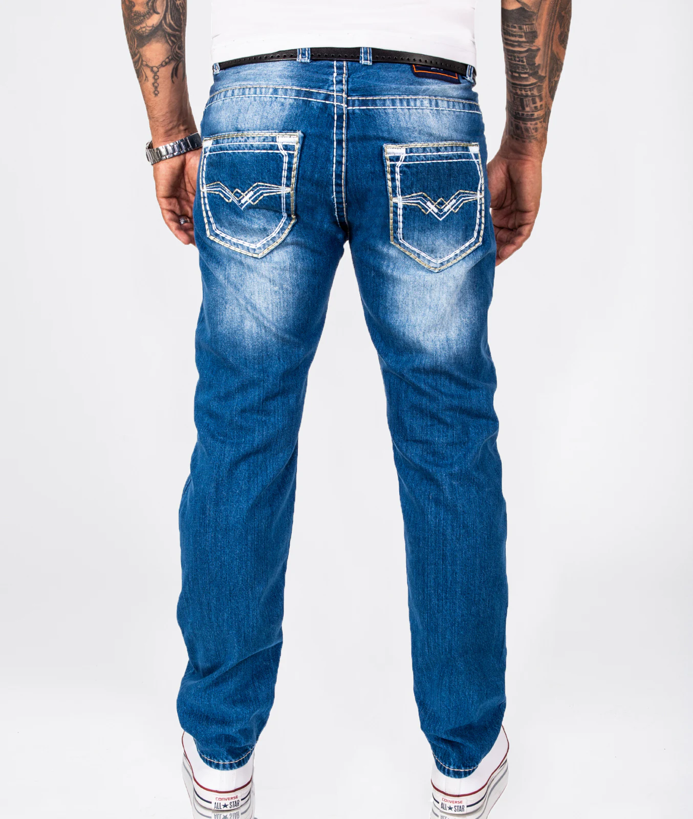 Rock Creek Jeans Straight-Cut