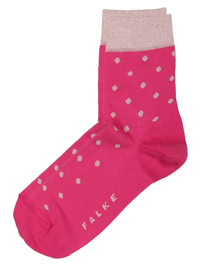Socken UNI & GLITTERY DOTS 5er Pack in pink/grau/navy