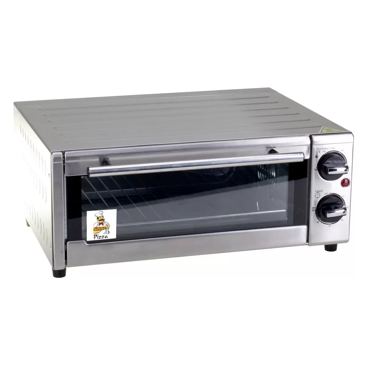 Back- und Pizza Ofen Silber