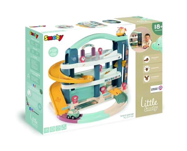 Smoby Little Maxi Garage Toy Car Vroom Planet (140203)