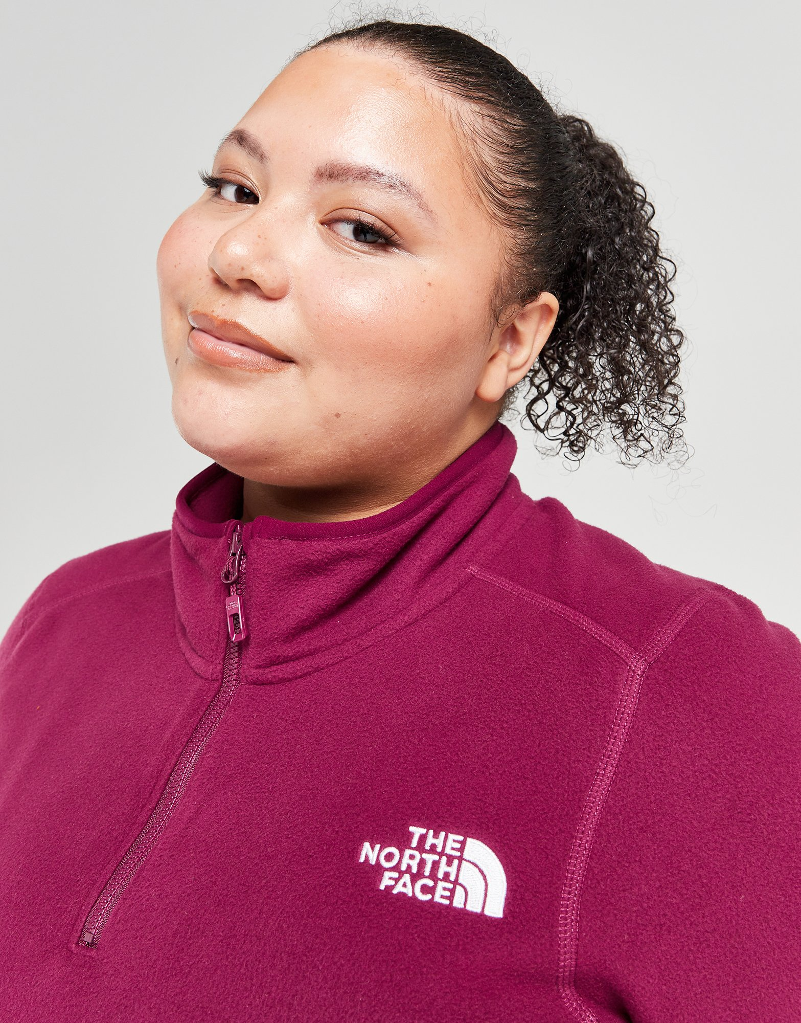The North Face Polaire Zippée Glacier Grande Taille Femme