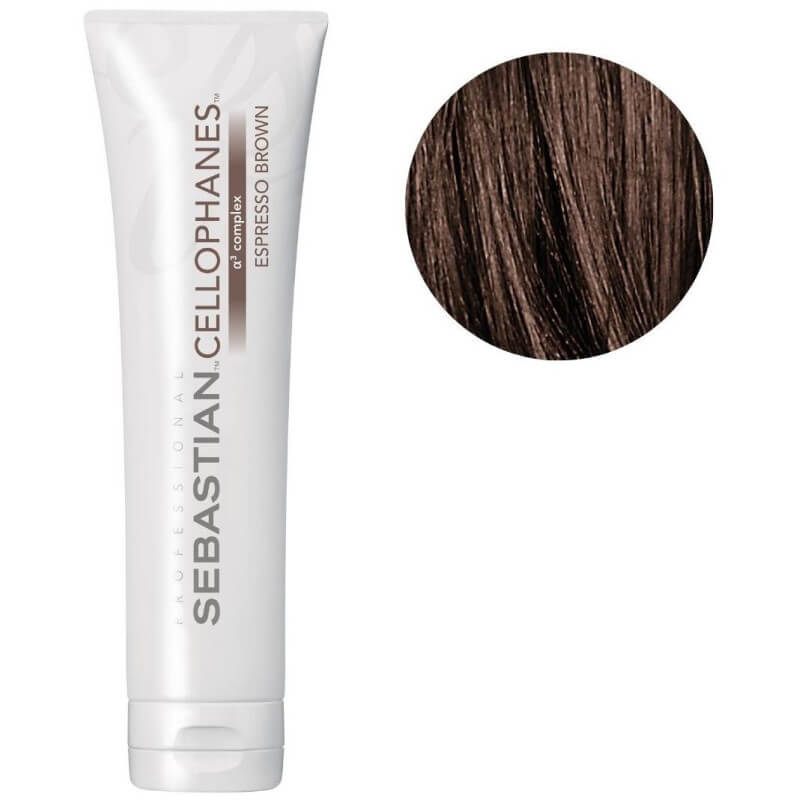 Soin colorant Cellophanes espresso brown Sebastian 300ML