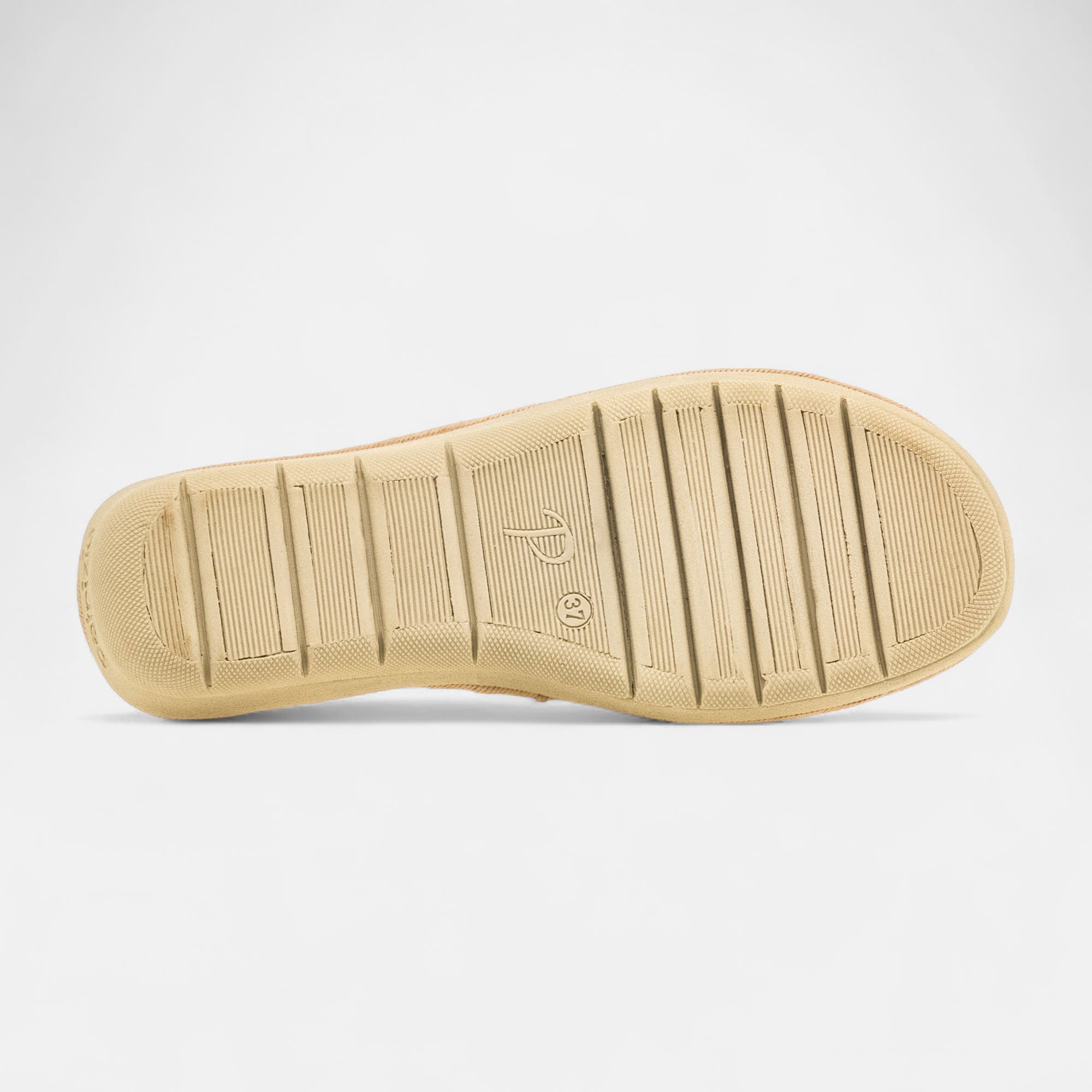 Pantoufles mules Femme beige