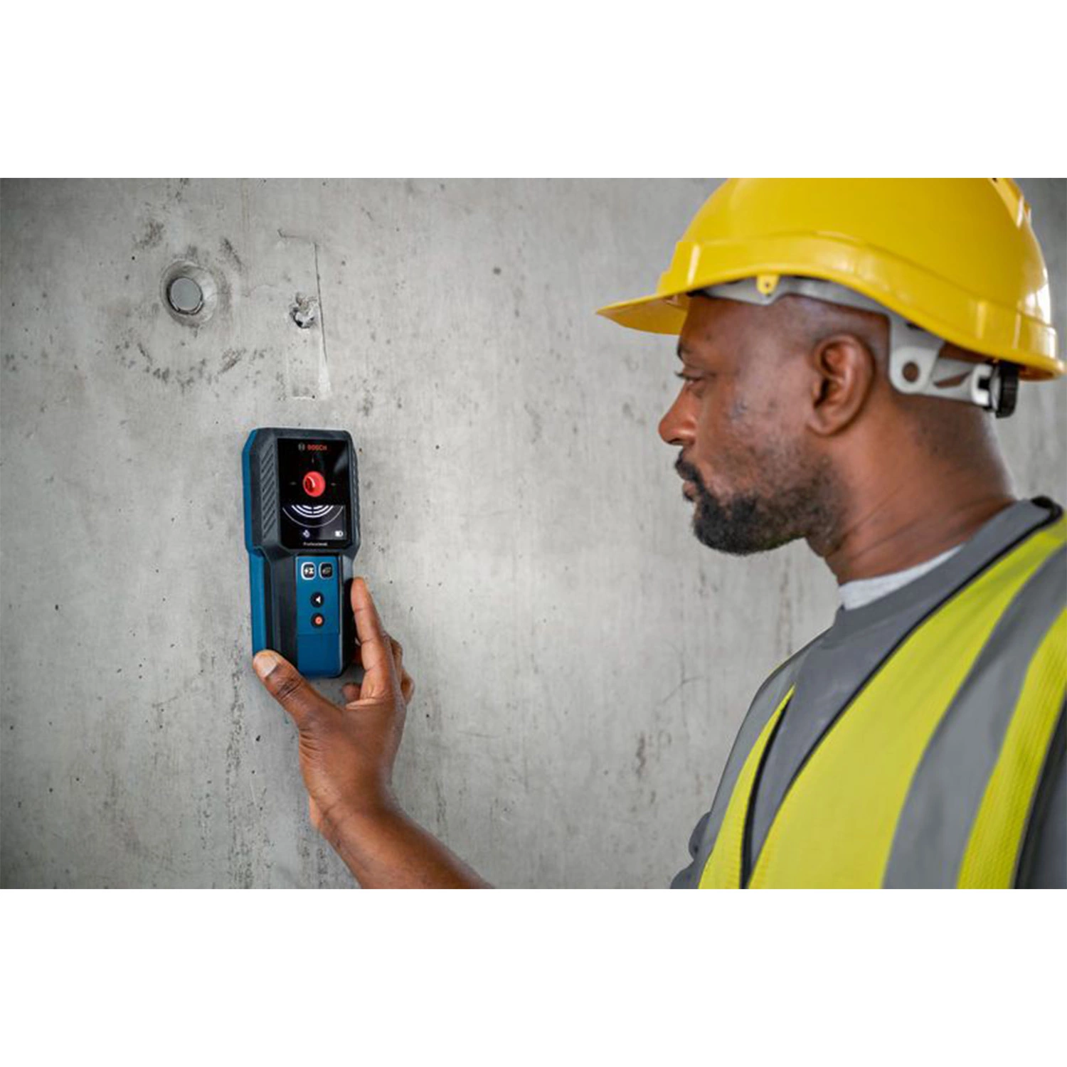 Bosch GMS 120-27 Multidetector/Leidingzoeker (1x 1,0Ah accu) in tas - tot 120mm - IP54