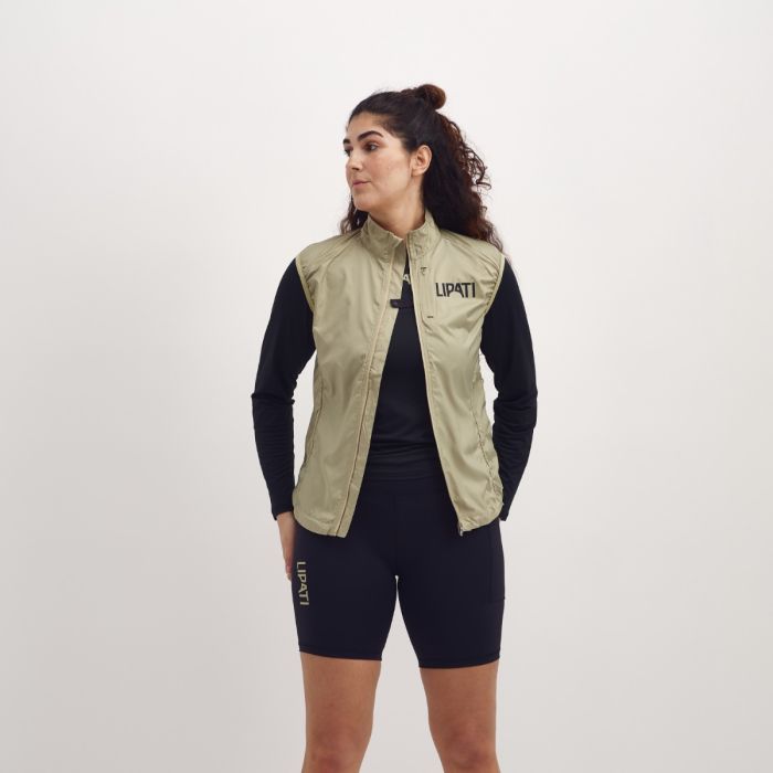 Lipati Dame Veste Drizzle Vest Brun
