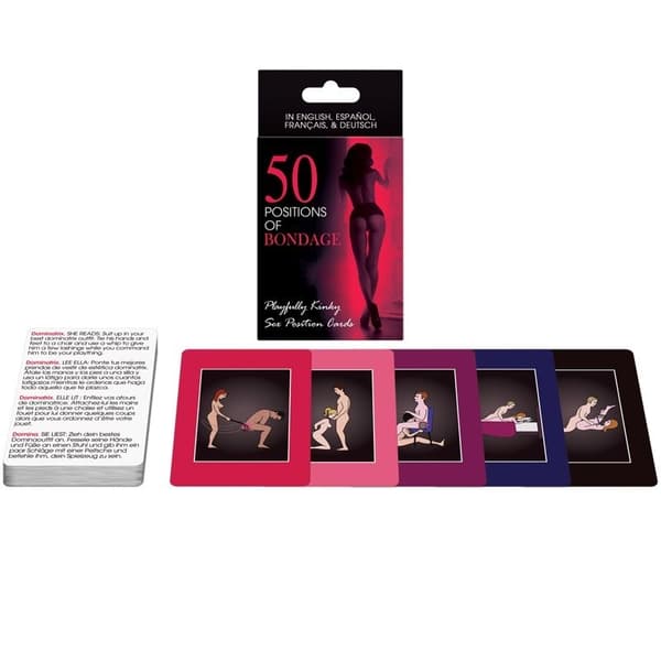 Kheper Games - 50 posisjoner med bondage-kort