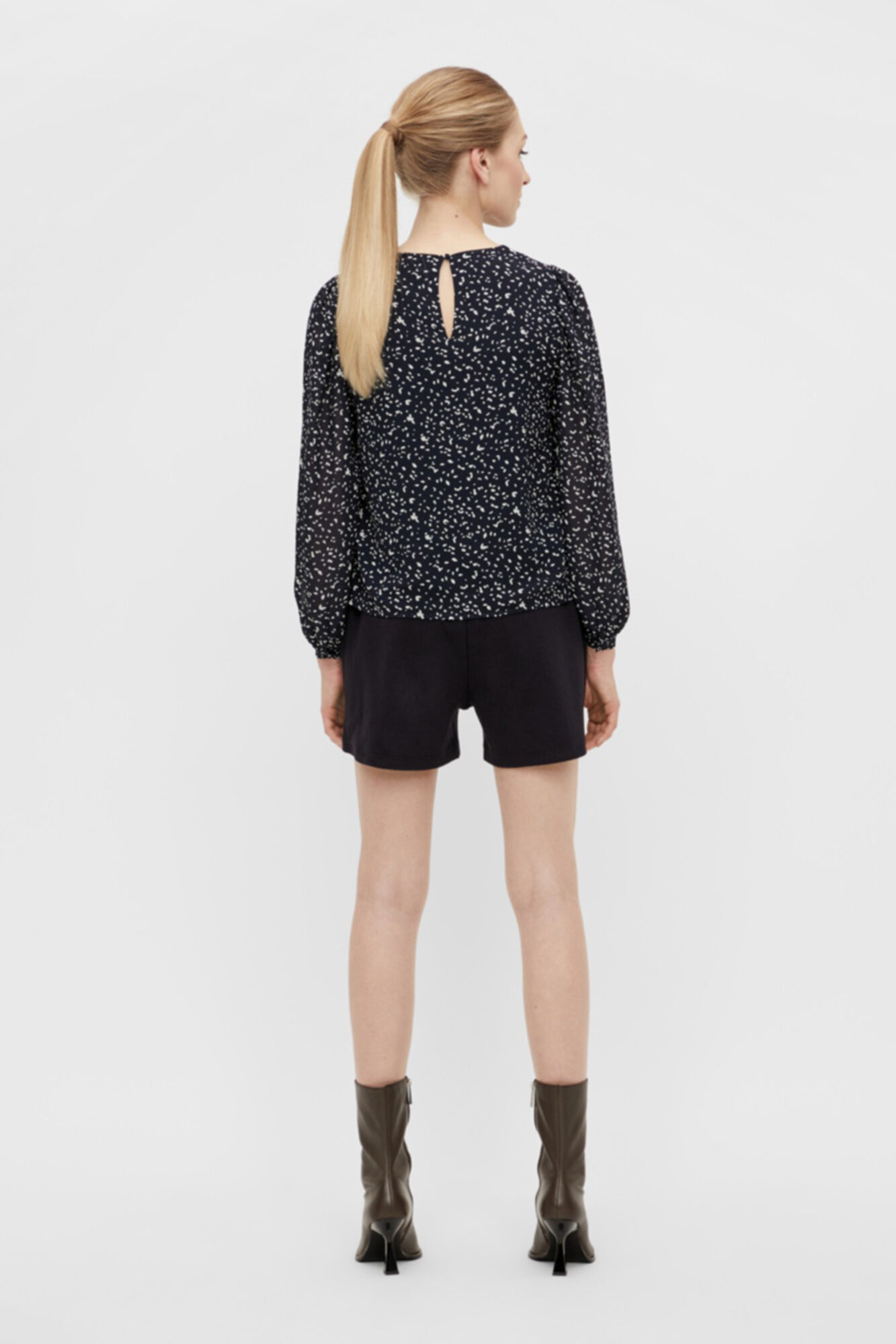 Blusa em tecido sustentável - Azul