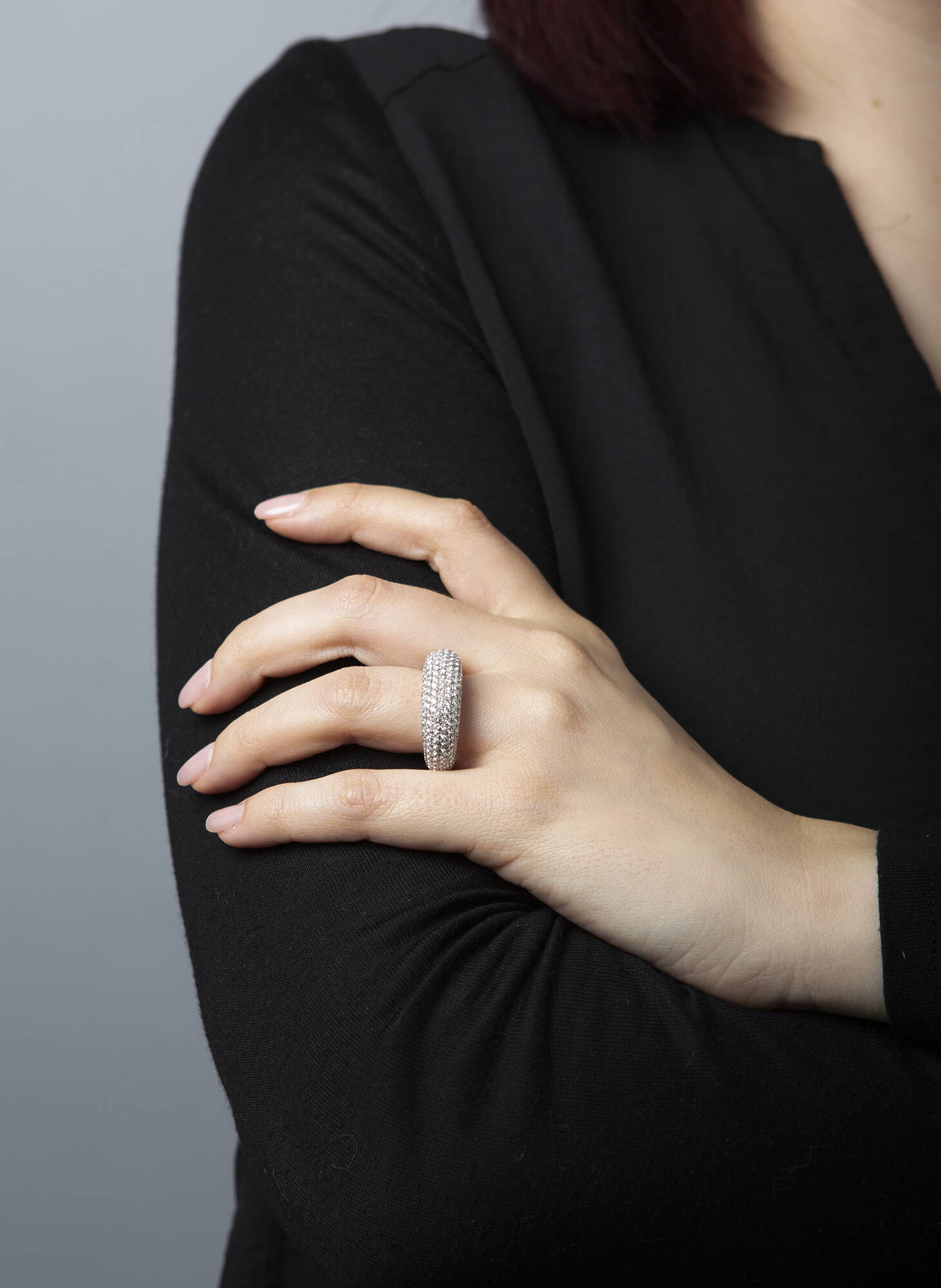Diamond Group| Damen Pavéring mit Diamantbesatz