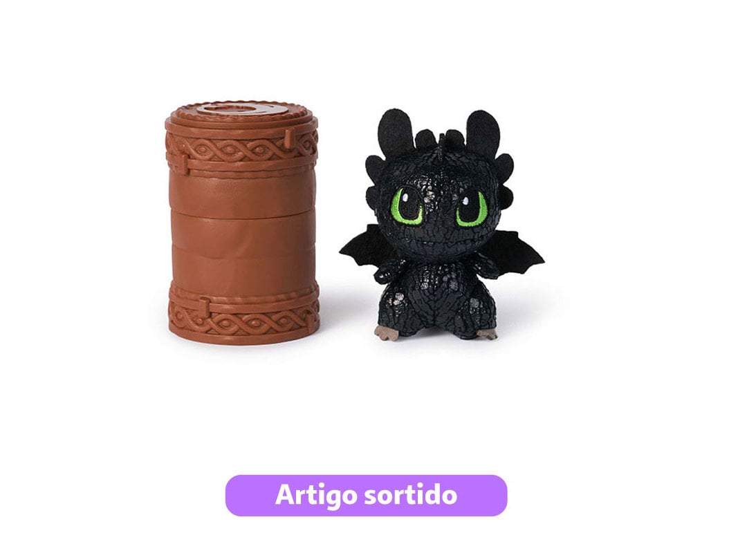 MINI PELUCHES DRAGÕES MODELOS SORTIDOS