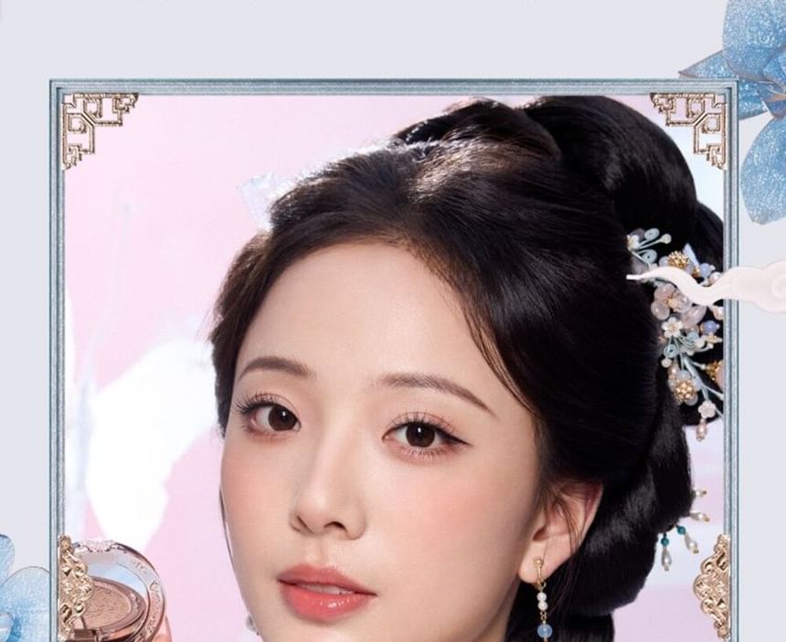 Flower Knows - Butterfly Cloud Collar Highlighting & Blush Duo Poeder - 05