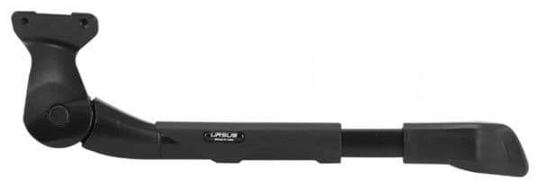 BEQUILLE VELO LATERALE ARRIERE URSUS KING EVO REAR 24-28'' NOIRE REGLABLE FIXATION 2 VIS SUR BASE ENTRAXE 40mm - SUPPORTE 35Kgs (LIVRE SUR CARTE)
