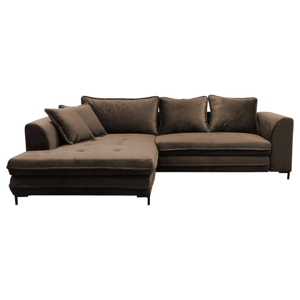 Livetastic Eckschlafsofa Textil 4-Sitzer Füllung Schaumstoff 277x187 c
