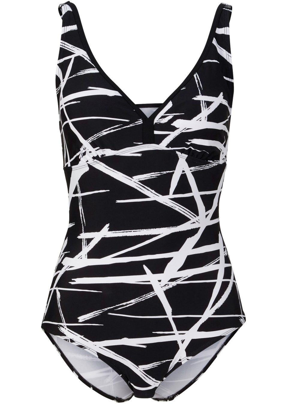 Maillot 1 pièce avec polyamide recyclé, effet sculptant léger