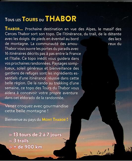 ASSOC ANDALPINS - TOUS LES TOURS DU THABOR