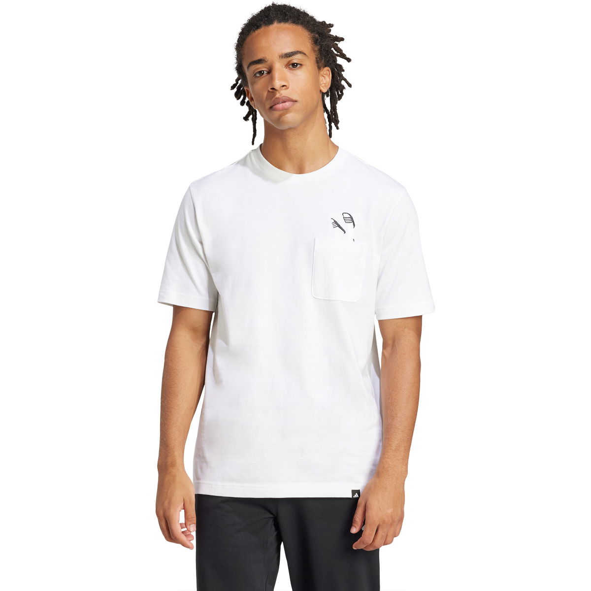 adidas Lounge Slide T-shirt Herre