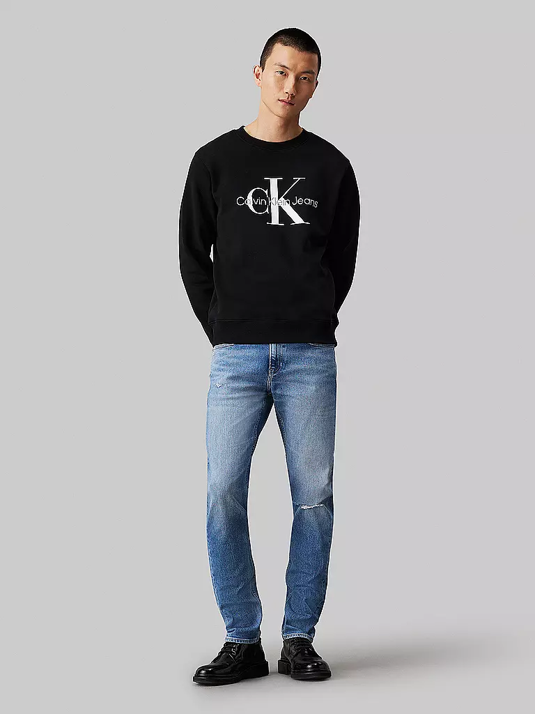 CALVIN KLEIN JEANS Jeans Tapered Fit  blau