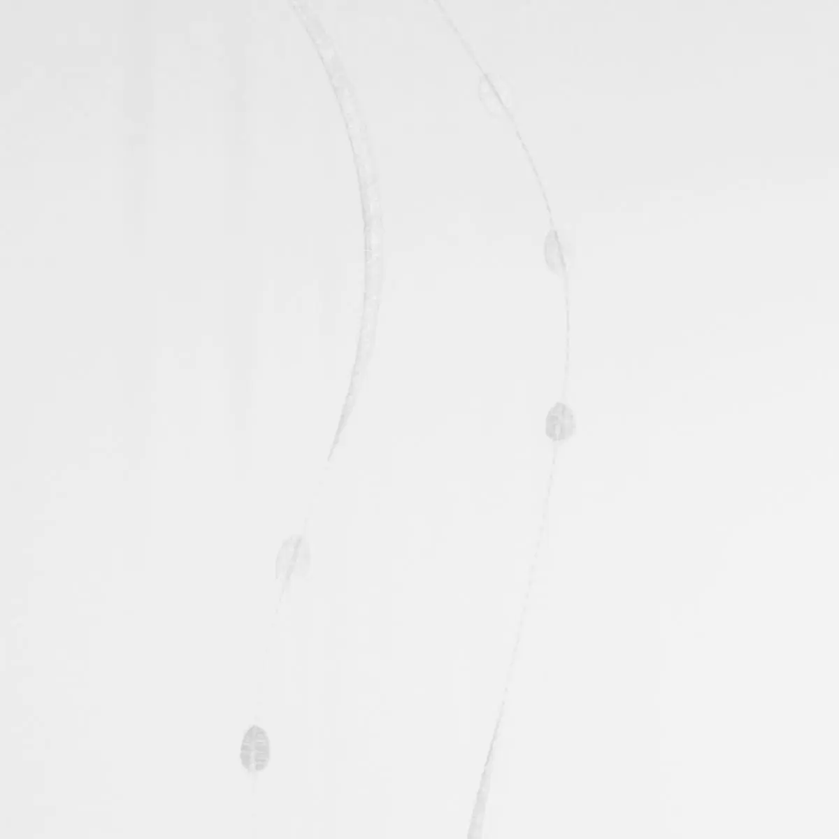 Tagvorhang Wave weiss,silber