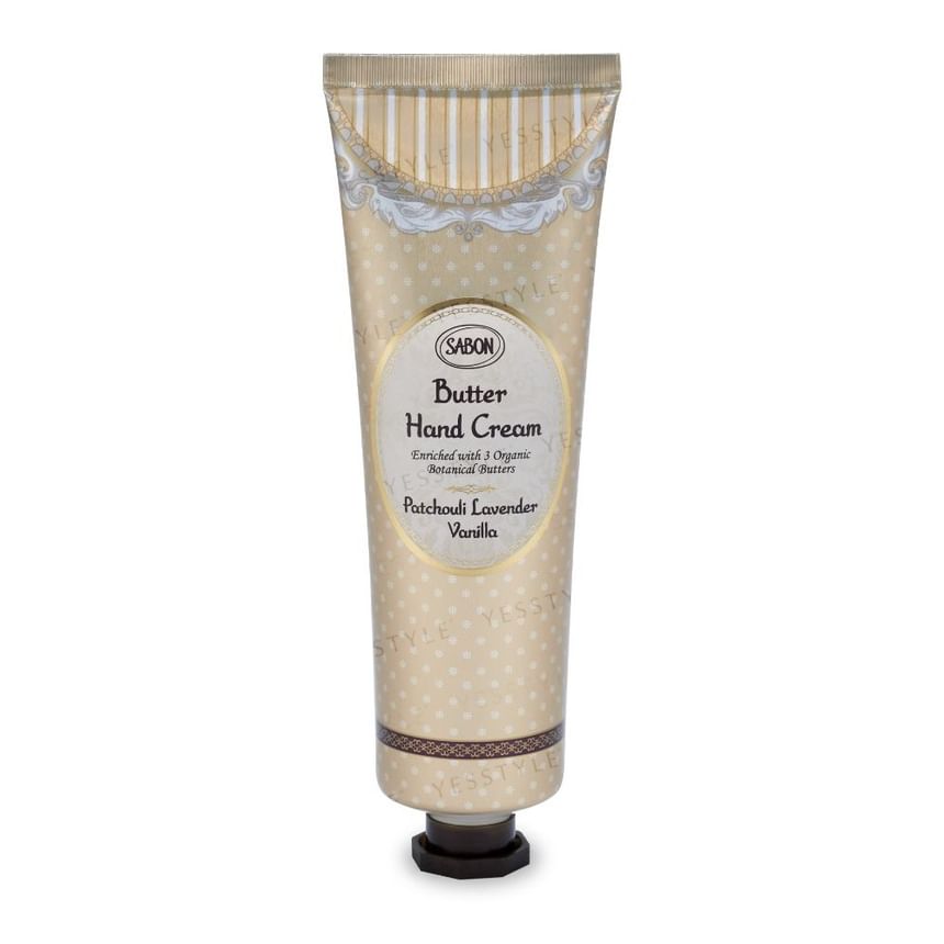 Sabon - Boterhandcrème Patchouli Lavendel Vanille