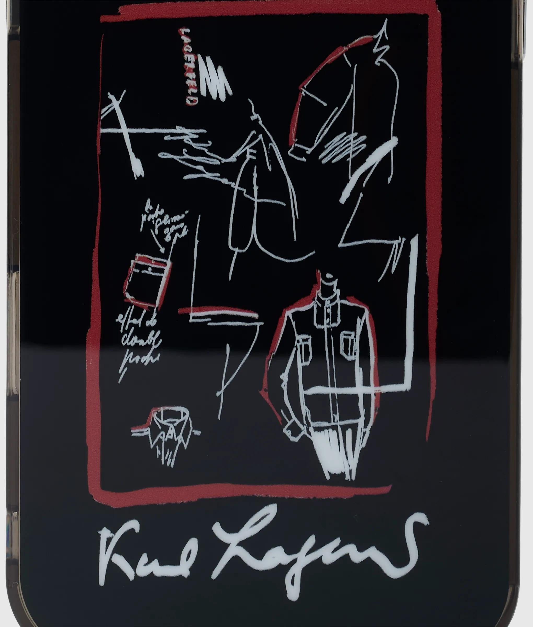 Karl schetst hoesje voor iPhone 16 Pro Max