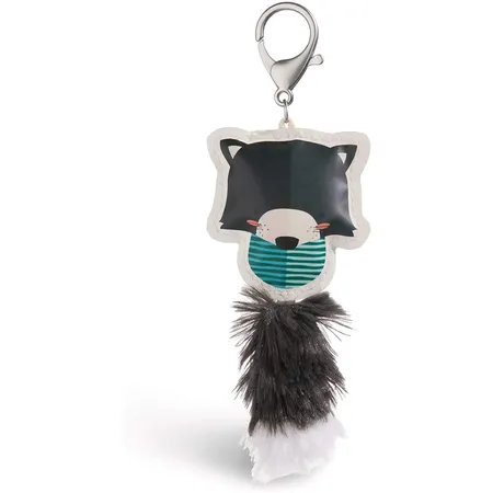 NICI Marder Taschenanhänger aus Kunstleder, 12 cm