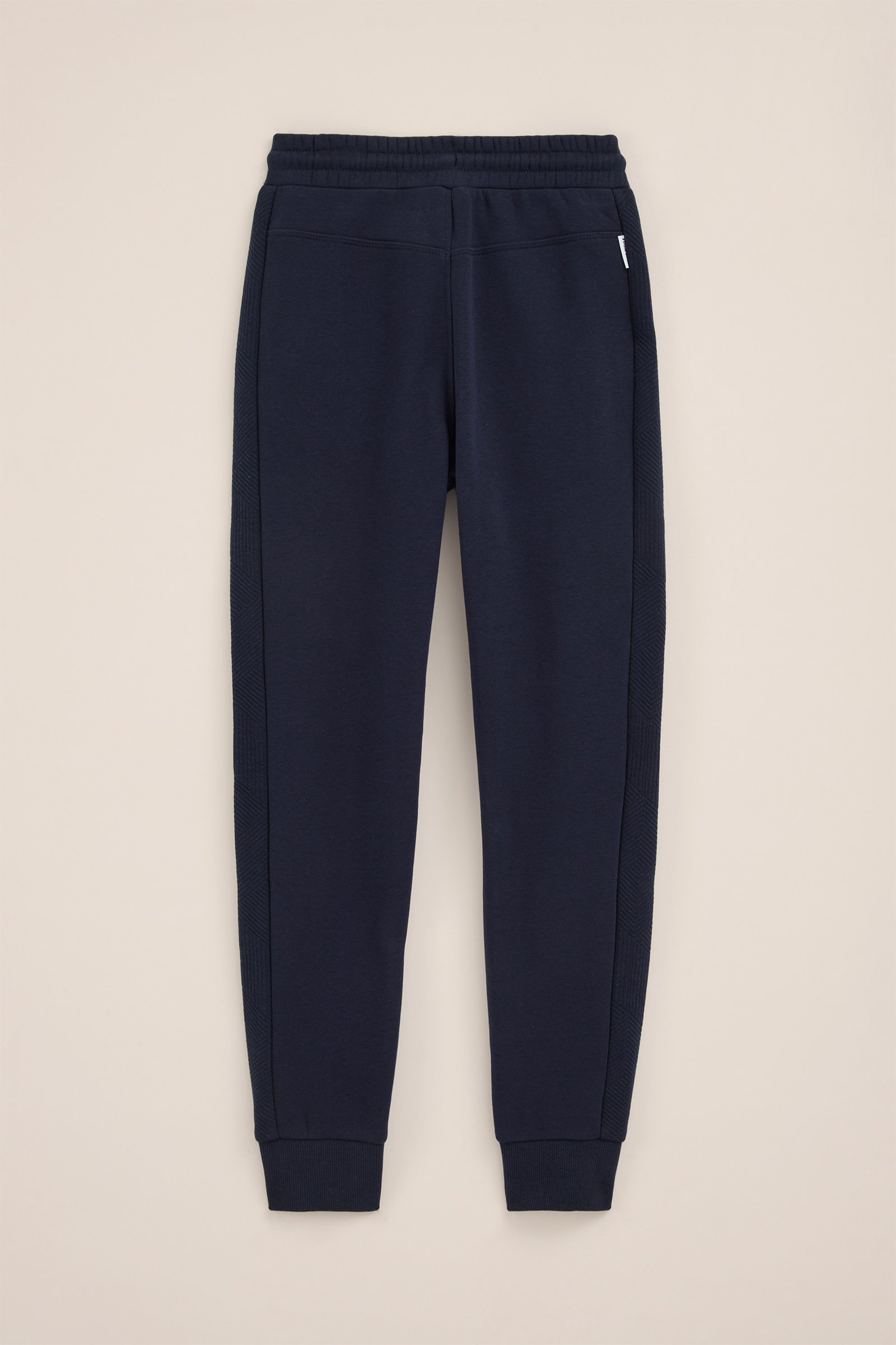 Jongens joggingbroek met tapedetail Blue Ridge Marineblauw