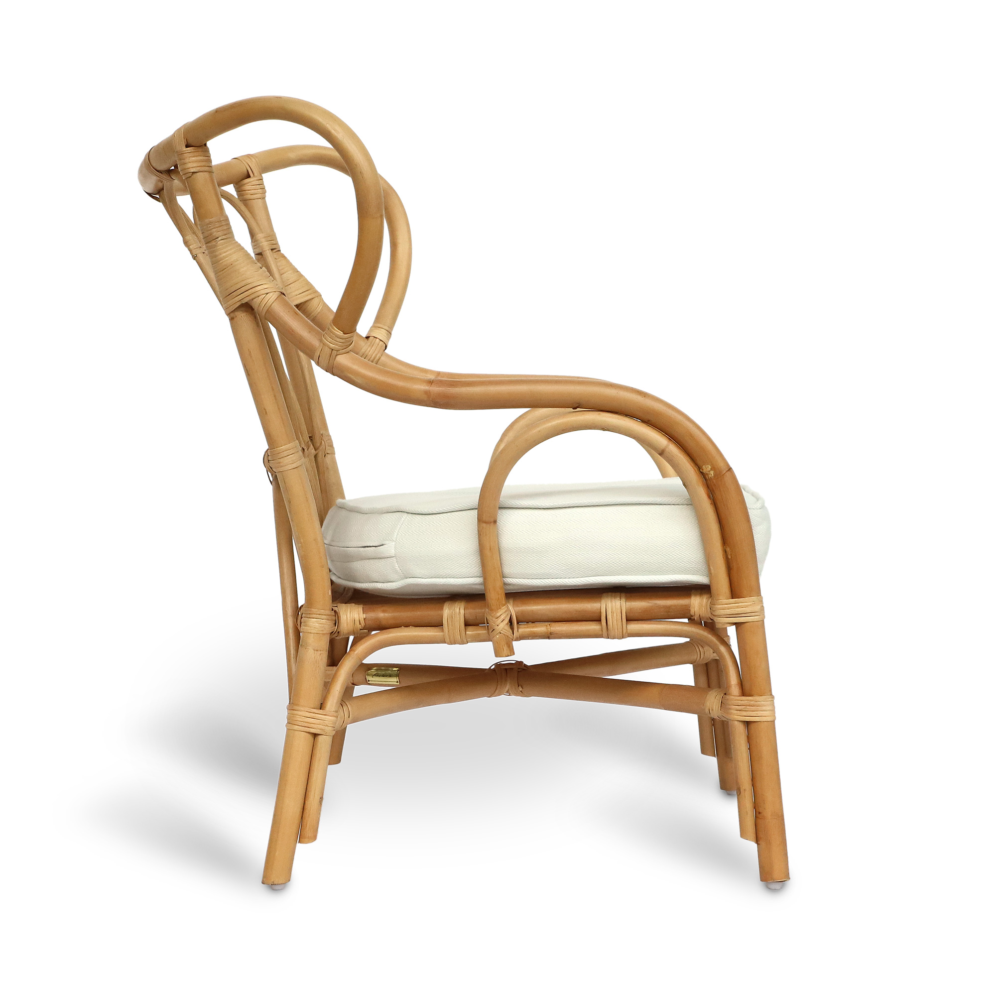 Rattan-Armsessel 'Marie', natur, B 68 cm, H 84 cm, L 68 cm günstig bestellen