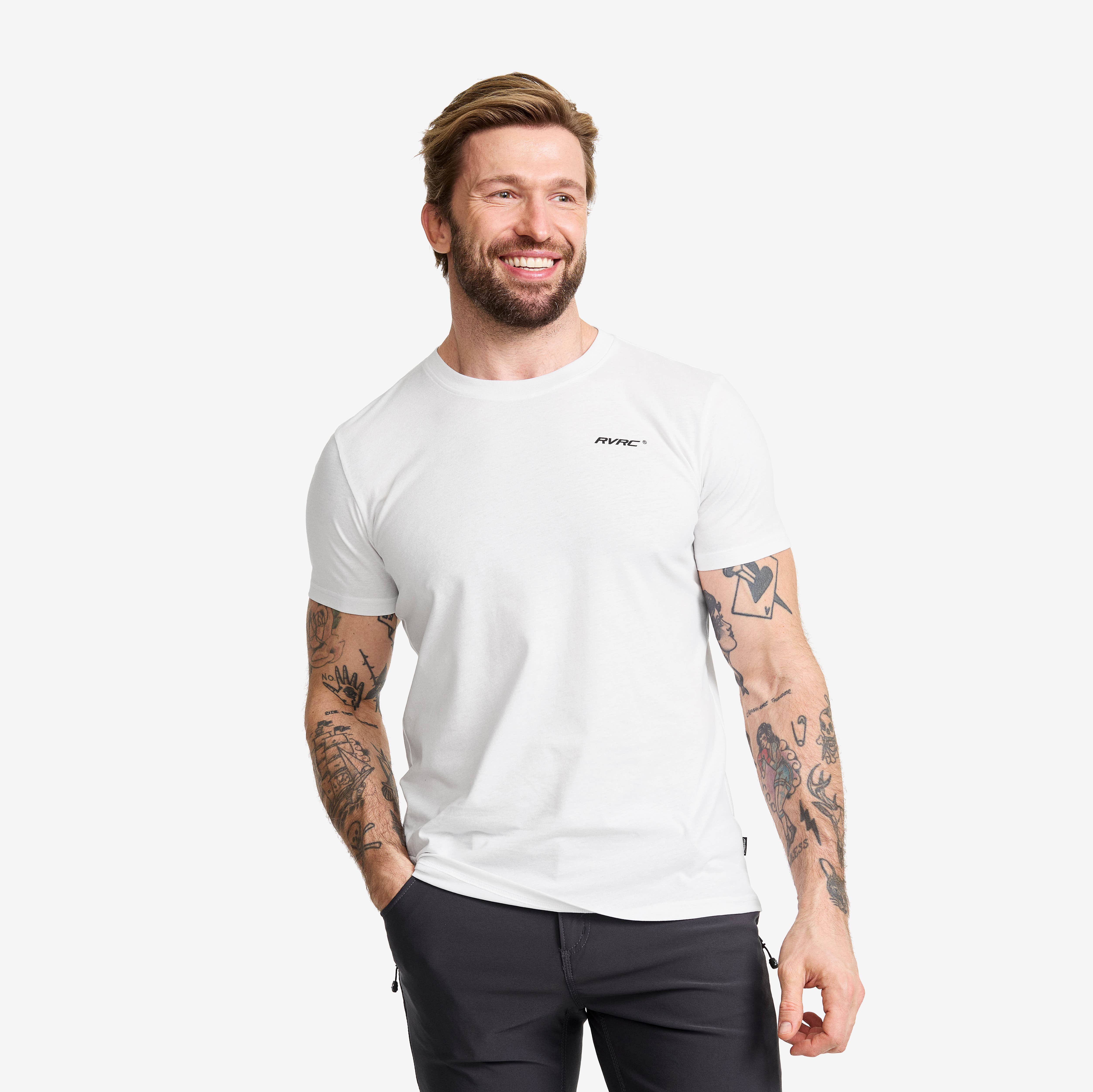 Easy T-shirt Slim Fit Herre White