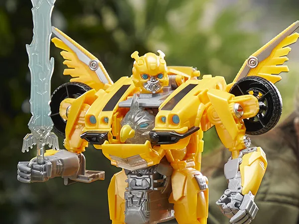 Transformers : Rise of the Beasts Beast-Mode Bumblebee, 6 År, Klingende, Plast, Gul, 550 g