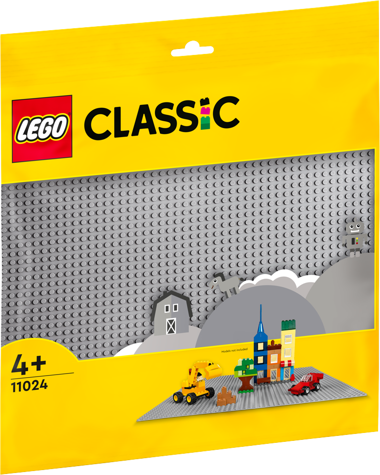 LEGO Classic - Gray Baseplate (11024)