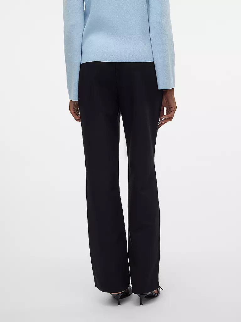 VERO MODA Businesshose Straight Fit VMCLAIR schwarz