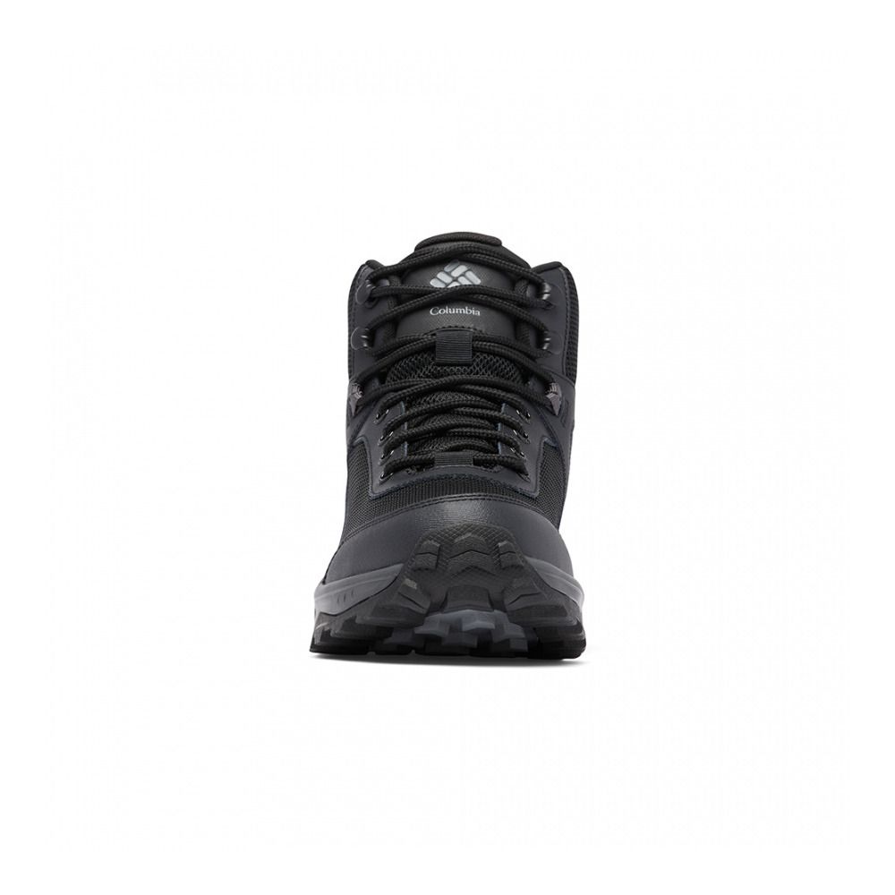 Columbia TRAILSTORM ASCEND MID WP - Chaussures de randonné Homme black