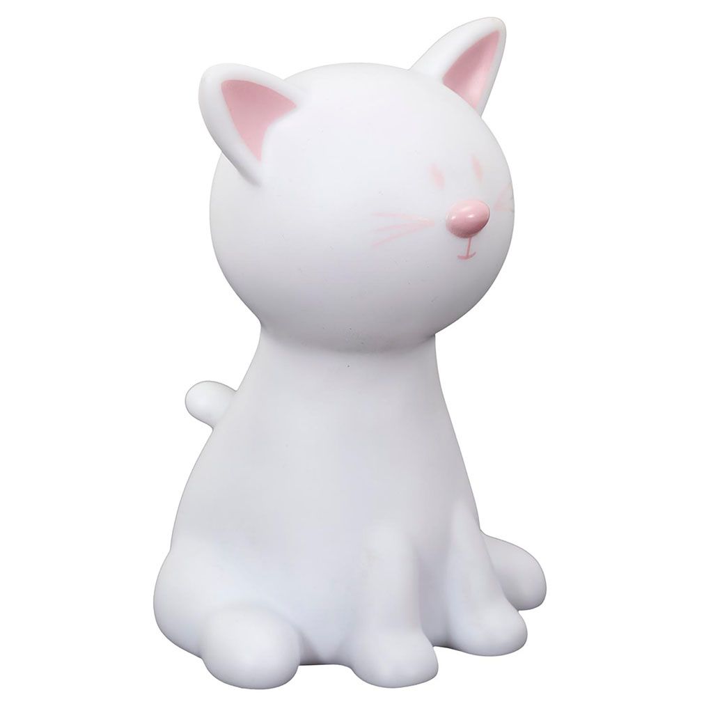 Veilleuse chat variation de couleurs H 19cm