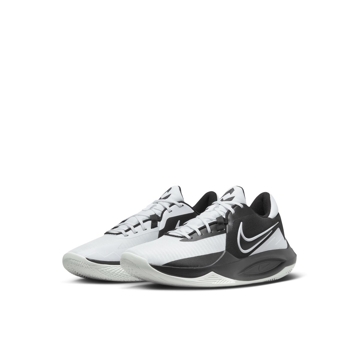 NIKE-Prcision_6-m-Avec lacets - Talon plat - Autre Noir Toile Filet pailleté