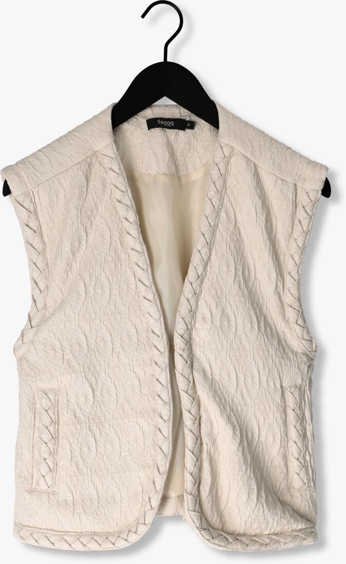 ecru spooq the label gilet lina gilet