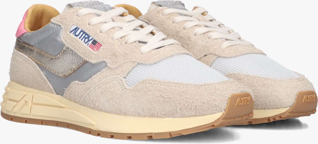 beige autry lage sneakers reelwind low