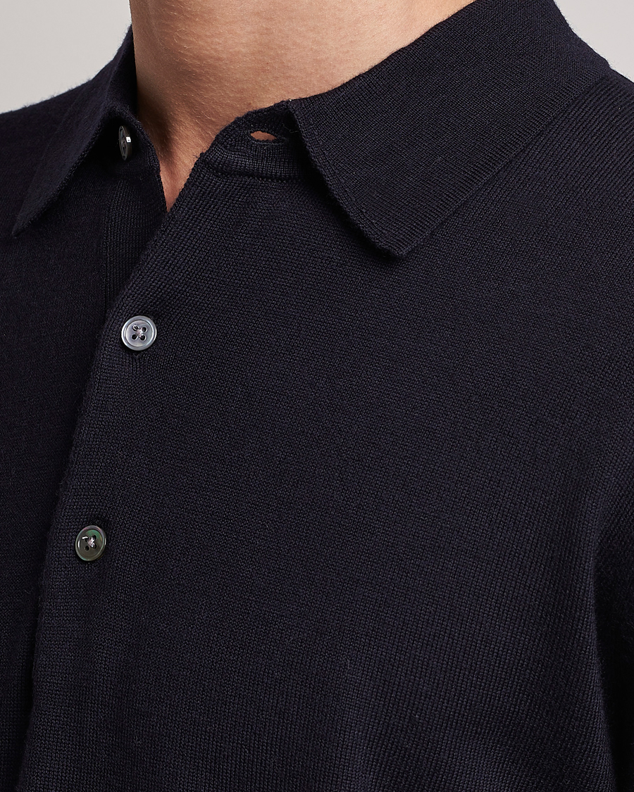 A Day's March Ambroz Merino Polo Navy