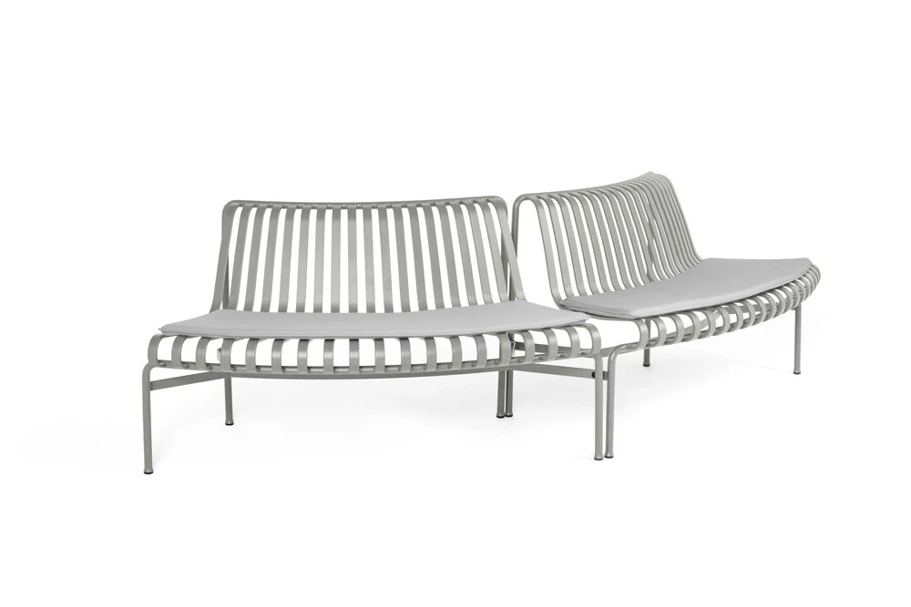 HAY  Palissade Park Dining havehynde, Sky grey - 2 stk