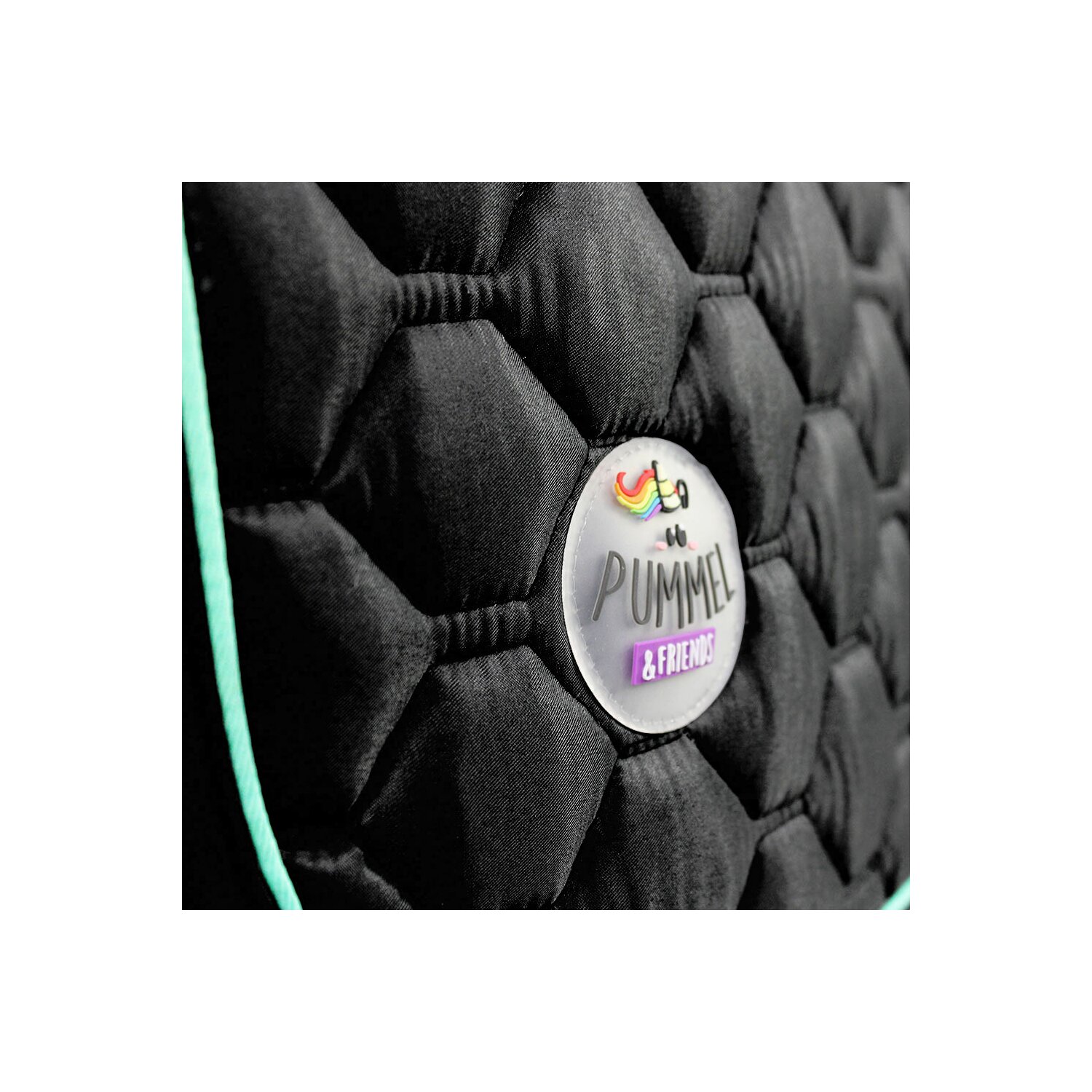 EQUEST Pummel Pets Friends Schabracke Macro Argon - black