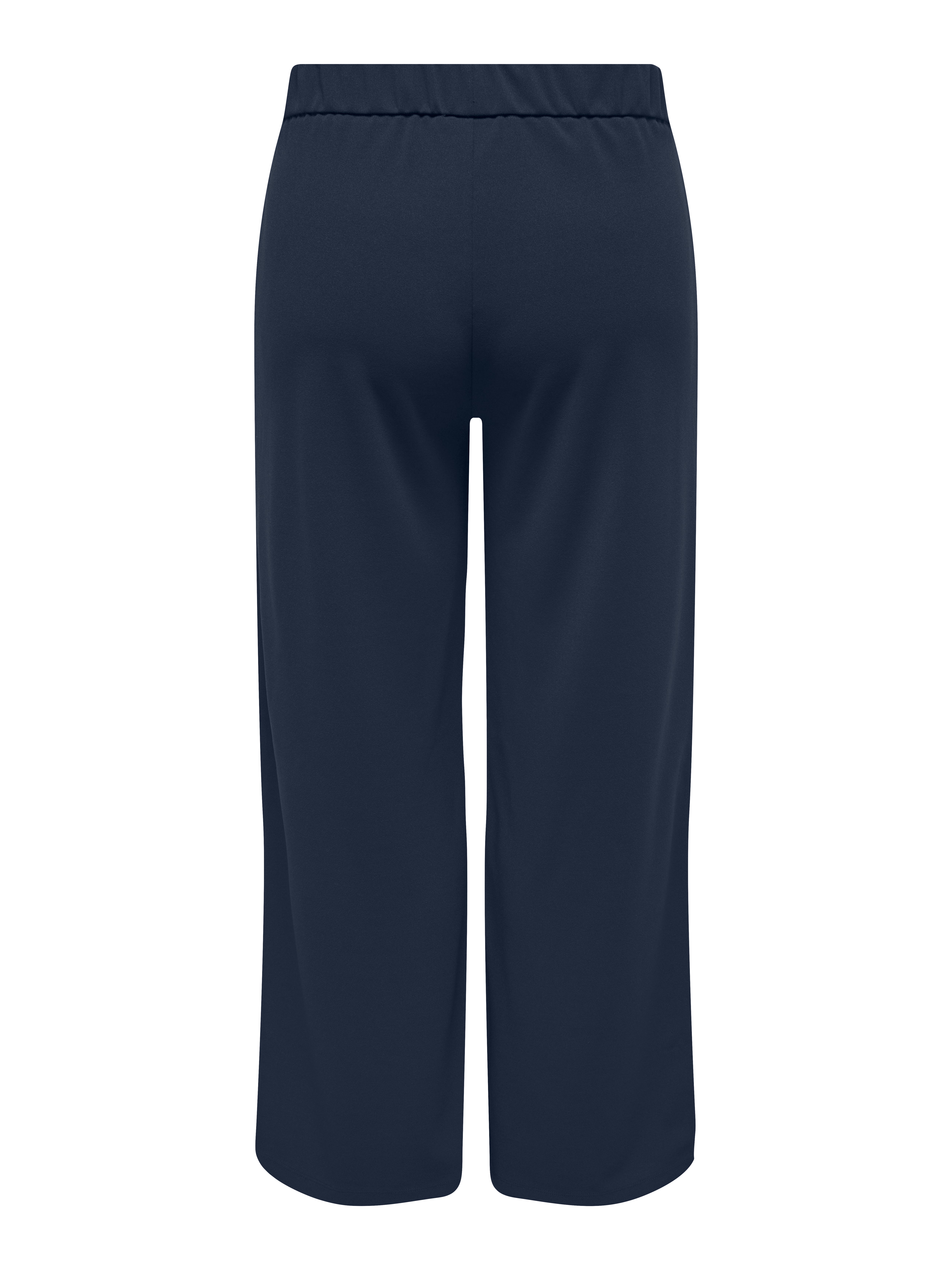 CARSANIA Normal geschnitten Hose mit weitem Beinschnitt Navy Blazer