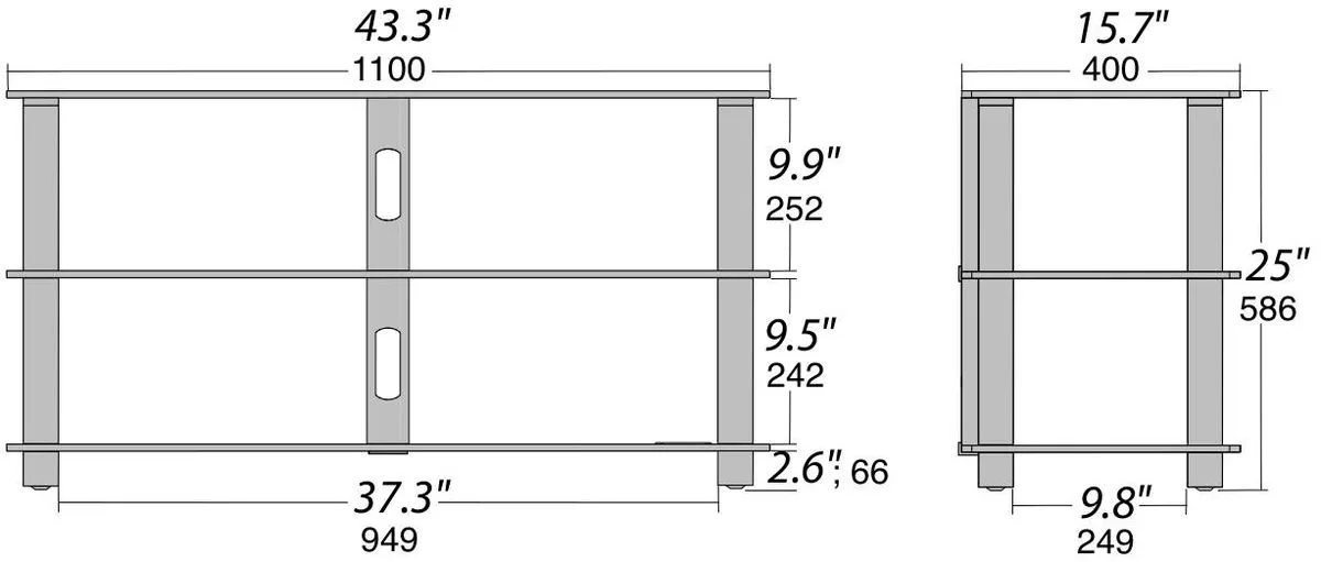 NorStone Epur 3 Meubles TV