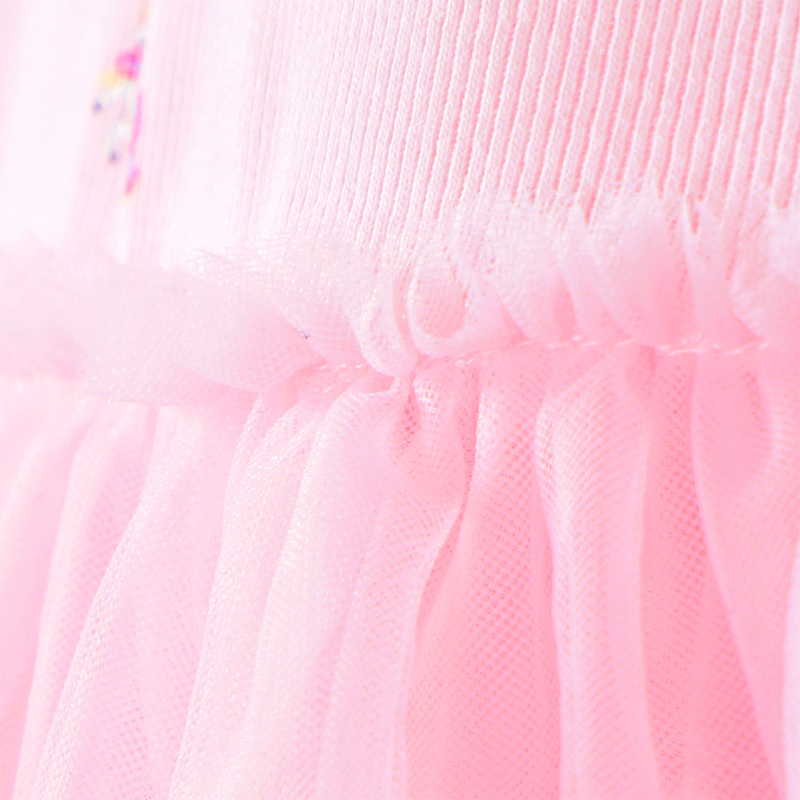Topolino Mädchen Kleid mit Tüllrock rosa