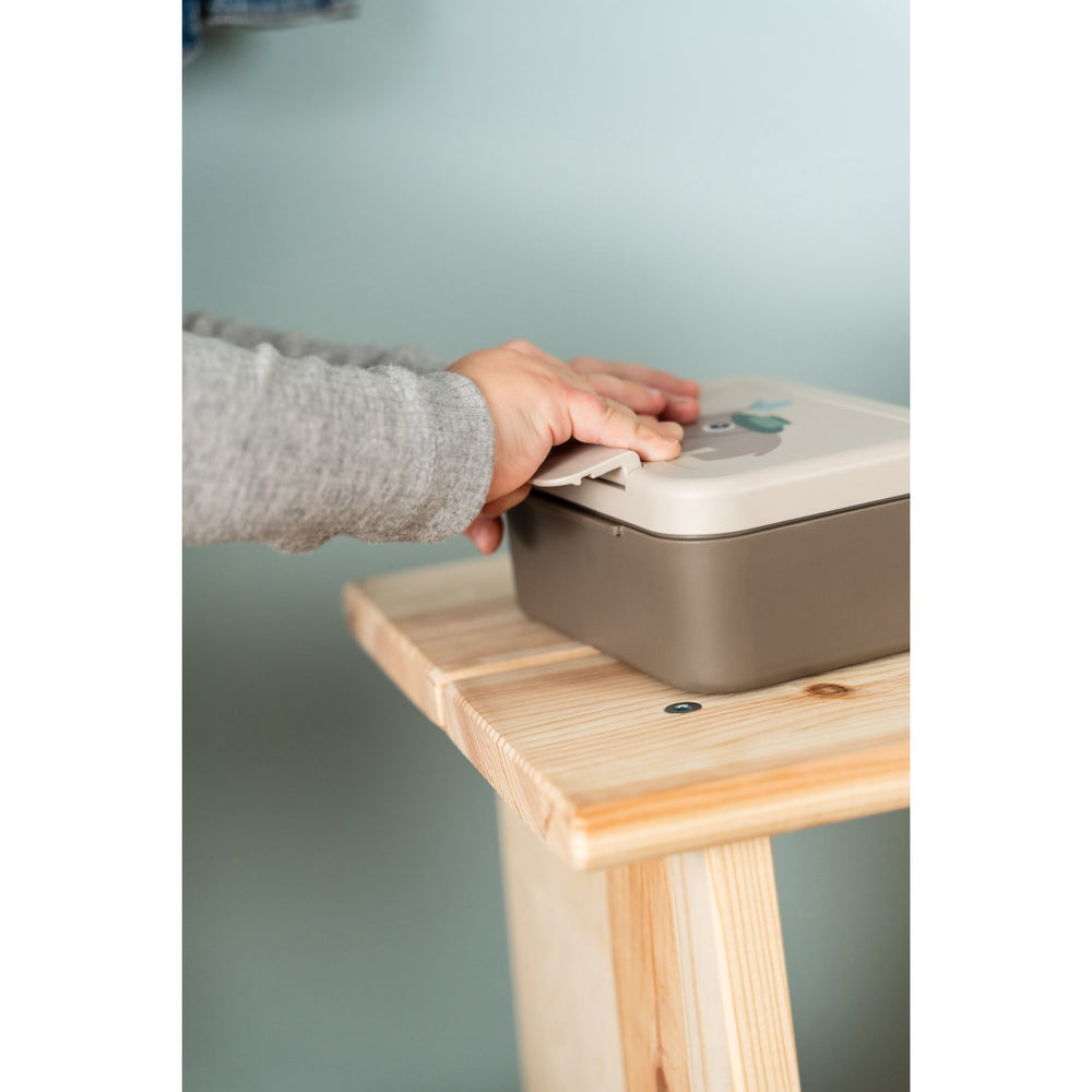 Køb DonebyDeer Sand Tiny Trails Tiny Madkasse Med Snack Picks